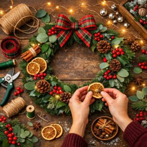 Make Your Own Christmas Wreath: A Simple, Natural Guide
