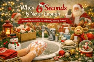 When 6 Seconds Is Never Enough: How to Wash Your Hands Properly