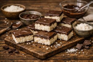 Coconut Chocolate Bars Recipe – Easy, Rustic & Irresistible