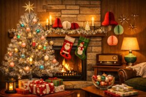 Christmas Decorations in the 1950s: A Retro Festive Look Back