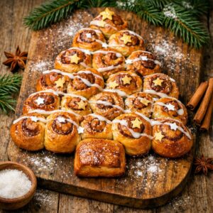 How To Make Sweet and Spicy Christmas Tree Bread