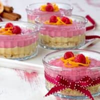 How To Make Orange And Raspberry Raw Cheesecakes