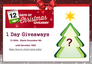 12 Days Of Christmas Competitions Are Back!