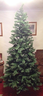 Homebase Christmas tree undecorated
