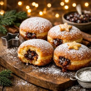 How To Make Christmas Mince Pie Doughnuts