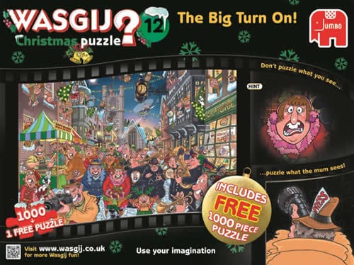 jumbo games wasgij puzzle the big turn on - box