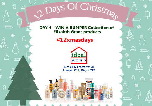 Day 4 #12XmasDays – WIN A BUMPER Collection Of Elizabth Grant Products