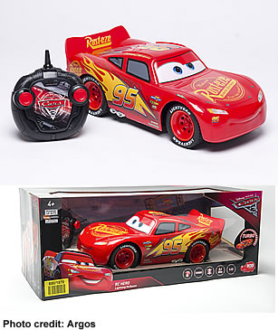 Disney Cars 3 Lightning McQueen - Top Christmas toy 2017
