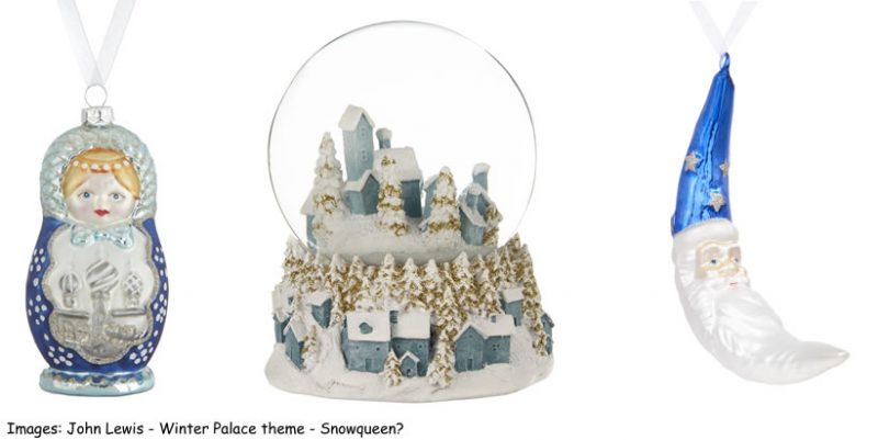 John Lewis Winter Palace 2017 Christmas Theme