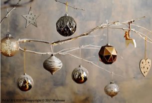 Waitrose Christmas trends 2017: Modern Metallics