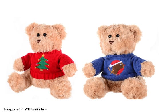 WH Smith Christmas Jumper Day 2017 Bear