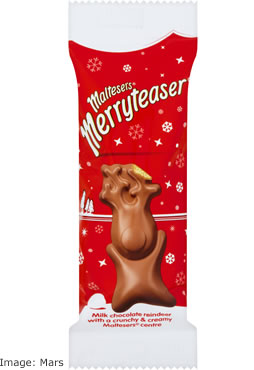 Mars Christmas 2017: Maltesers Merryteaser Reindeer