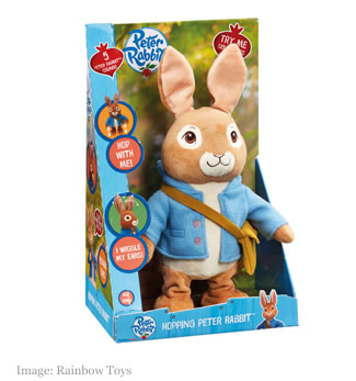 Peter Rabbit Hop With Me Plush