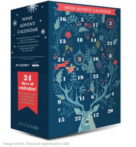 Aldi Unveils WINE Christmas Advent Calendar