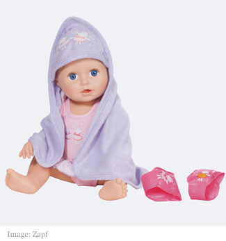 Baby Annabell Learn to Swim doll