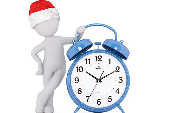 Christmas clock 