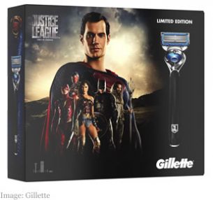 Gillette Fusion Limited Edition Justice League Proshield Razor
