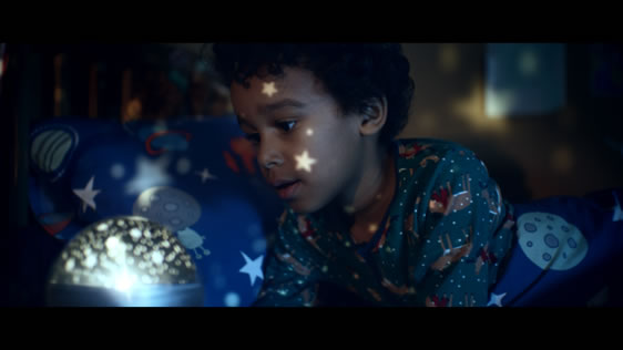 John lewis - Joe with his night light