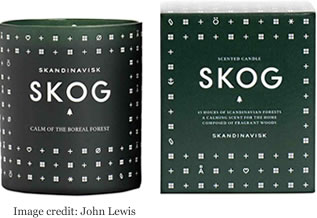 SKANDINAVISK Skog scented candle 