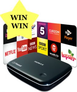 Day TWO 12XmasDays: WIN Humax HB-1100S Freesat AND Humax Eye Camera