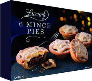 Iceland Luxury Mince Pies 2017