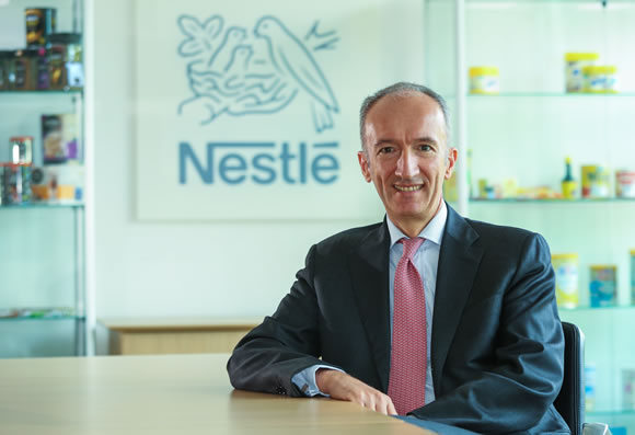 Stefano Agostini, CEO of Nestlé UK & Ireland