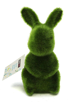 Hobbycraft Easter Decorations Faux Grass Bunny 17 cm