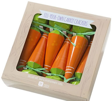 Talking Tables Great Easter Carrot Crackers Easter Bunting, Currently priced at £9.99
