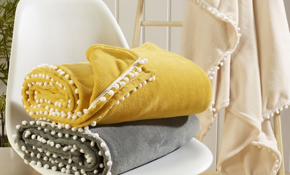 Pom Pom Throw by Studio.co.uk
