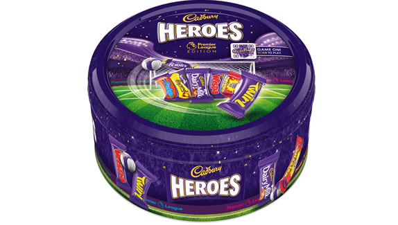 Cadbury Heroes Premier League Tin - 800g