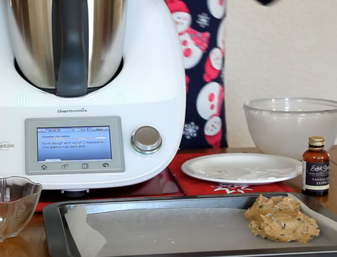 Image of cookie dough from Thermomix