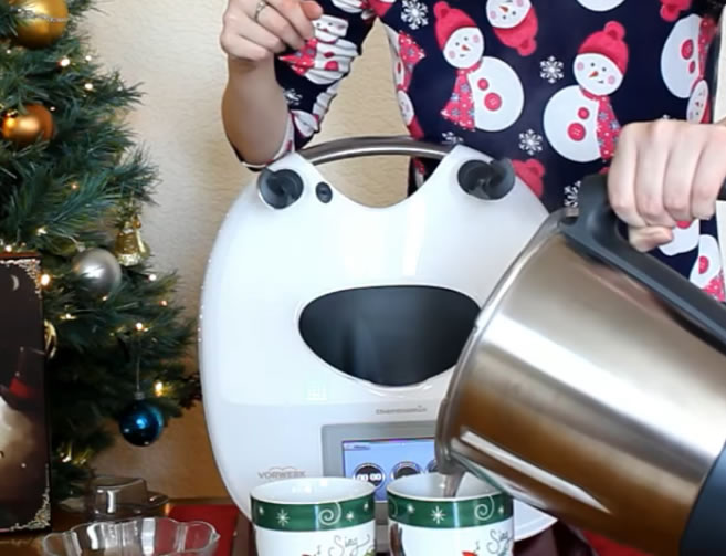 Image of hot chocolate drink ready