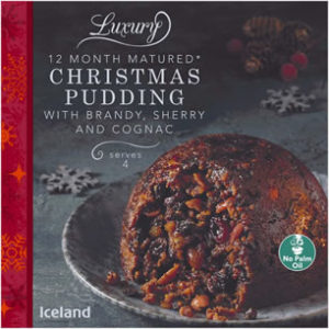 Iceland Luxury Christmas Pudding