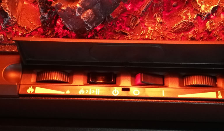 Image of Dimplex traditional stove settings