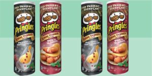 Pringles release new festive flavours including a Prosecco edition