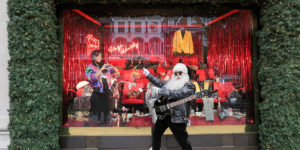 Selfridges unveil its Christmas window display