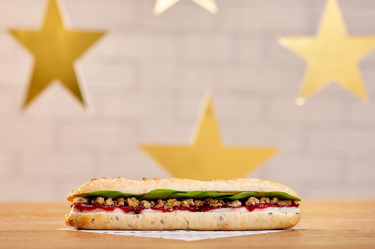 Pret's Christmas Lunch Baguette, £4.25