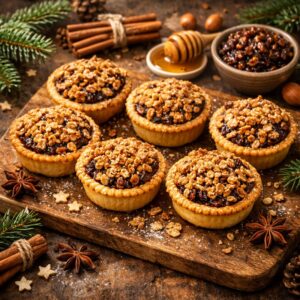 How To Make Granola Topped Mince Pies