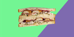 Aldi’s Christmas sandwiches include Turkey with Pigs Under Blankets