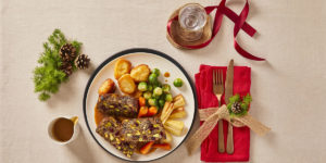Christmas Recipe: Pistachio & Cranberry Nut Roast With All The Trimmings
