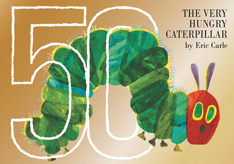Image of a very hungry caterpillar book