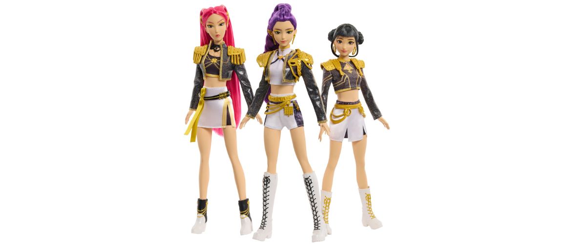 KPop Demon Hunters Golden Singing Dolls Rumi Mira Zoey Argos toy