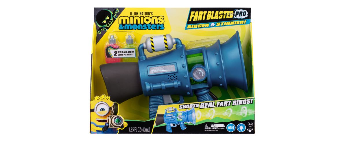 Minions and Monsters Fart Blaster Pro Argos Christmas 2026 toy