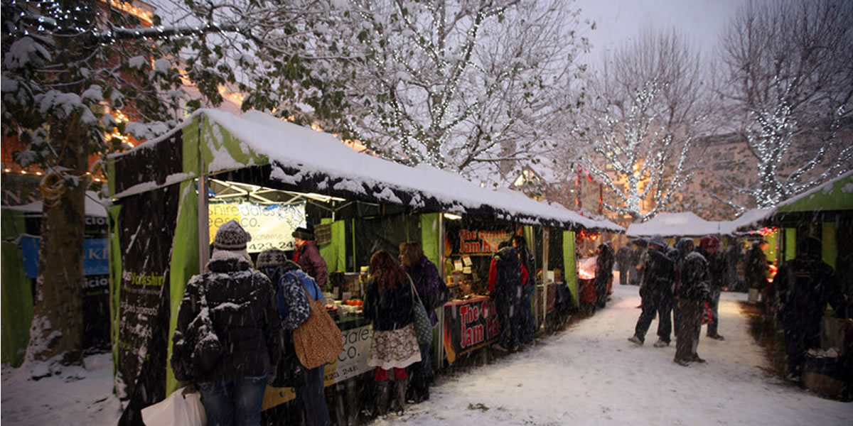 Image of York Christmas market