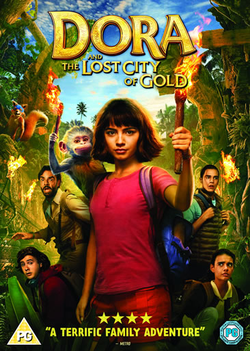 Dora and the Lost City of Gold DVD