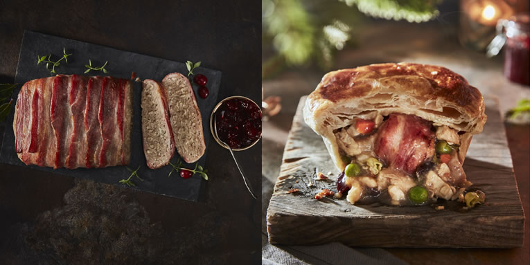 Iceland's Pork Stuffing Log and a Christmas Dinner Pie