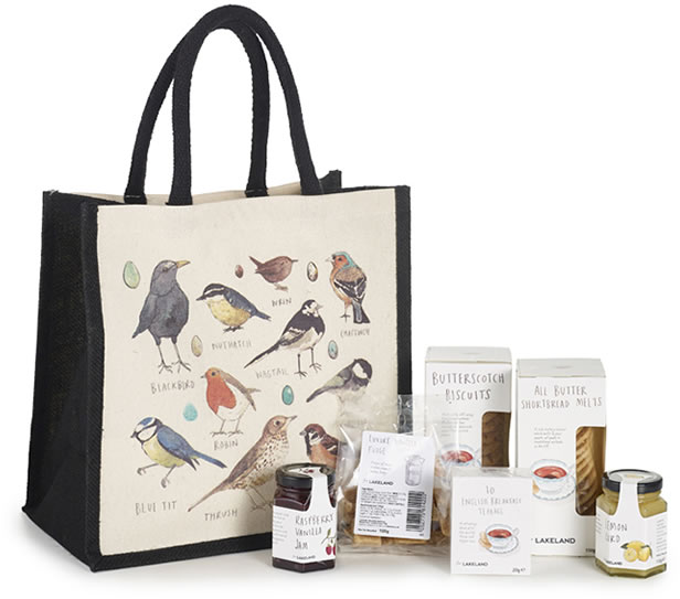 Lakeland's Exclusive Garden Birds Hamper Tote