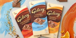 Galaxy releases Vegan Chocolate bars just in time for Christmas