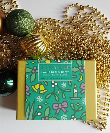 Scentered I want to Feel Happy Christmas gift set