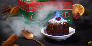 You can now buy CBD Christmas Pudding